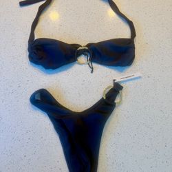NEW European “Hard Swimwear” Navy Bikini 