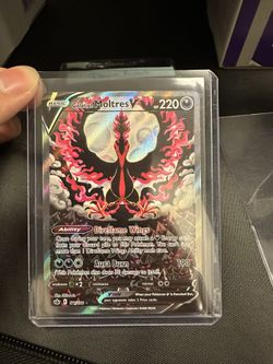 Galarian Moltres V #177 Pokemon Chilling Reign