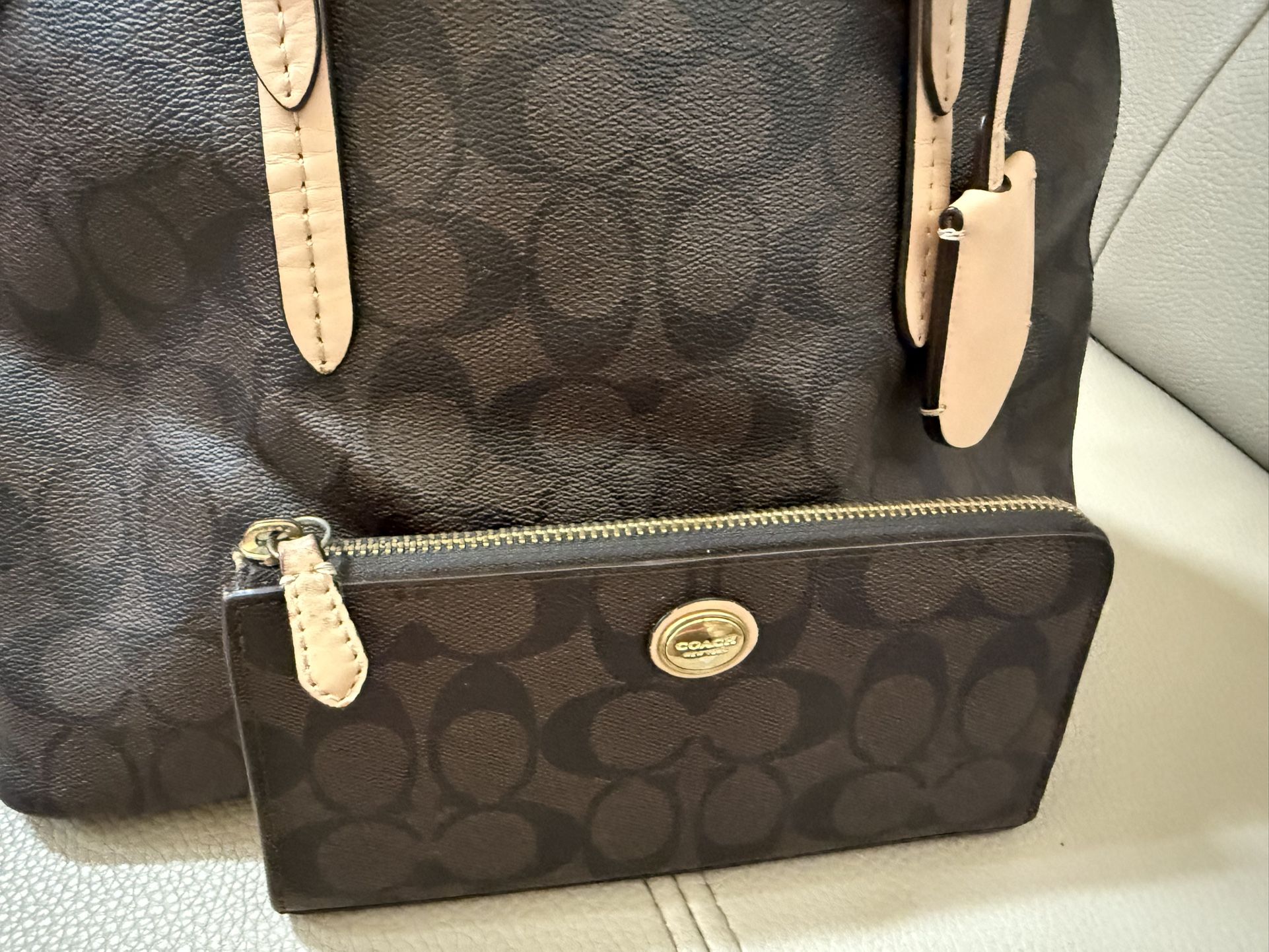 Coach Purse with wallet  