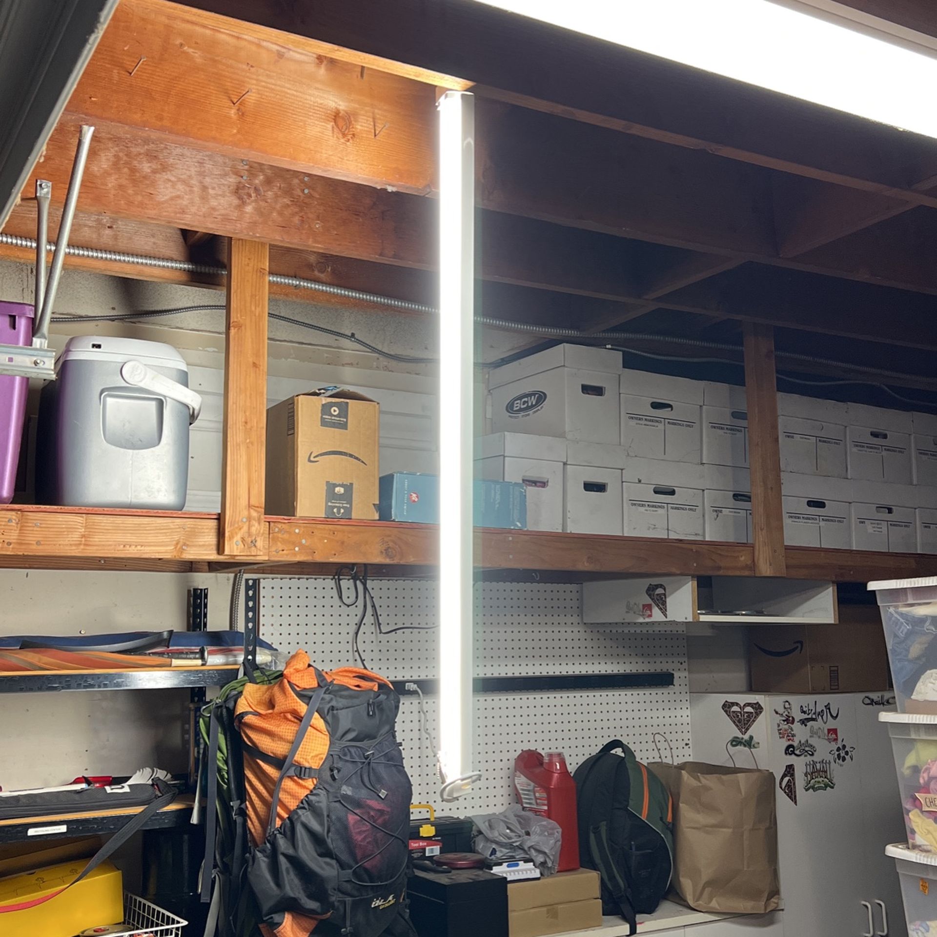 4 Foot LED Shop Light X 2