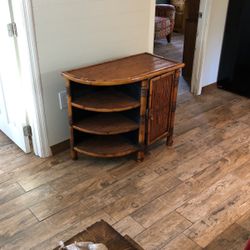 Bamboo End Table 