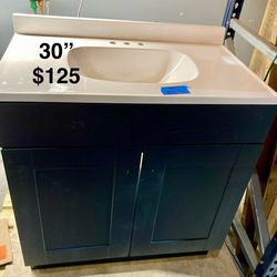 30in Bathroom Vanity with Top