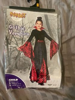 Gothic Vampira Kids Costume