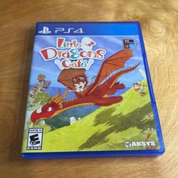 PlayStation 4 / PS4 - Little Dragons Cafe