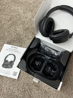 Dytole Wireless Headphones for TV – Also Works with Other Audio Devices