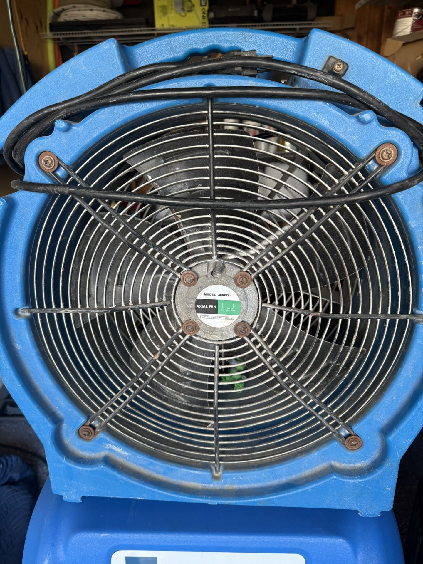Make an offer Two Large Axle Fans