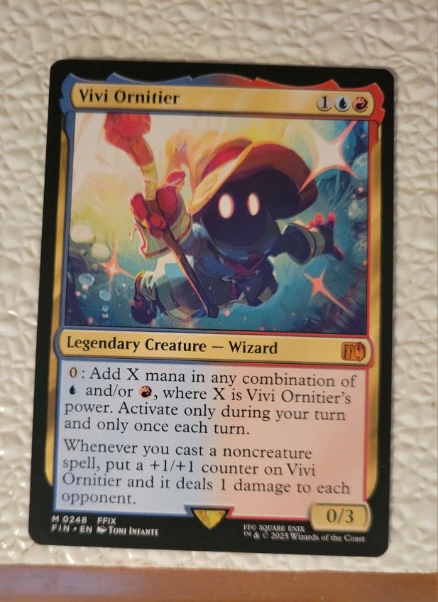 Vivi Ornitier - Mystic Rare - FINAL FANTASY (Magic The Gathering)