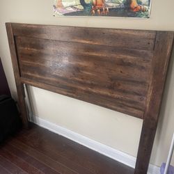 Solid Malaysian Wood Headboard 