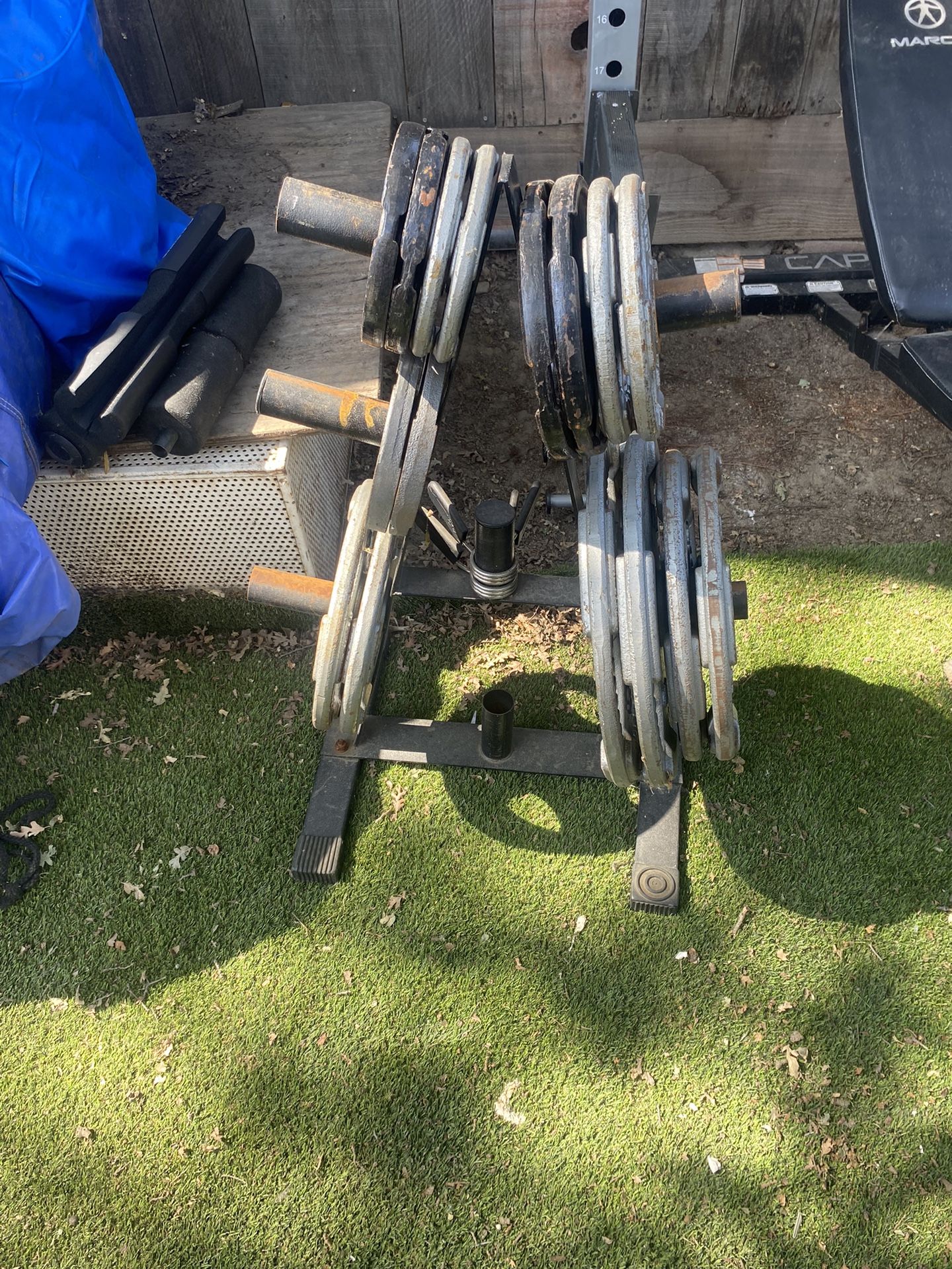 Weights And Stand