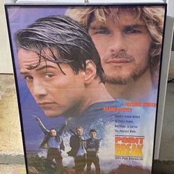 Point Break Movie Poster In Frame 