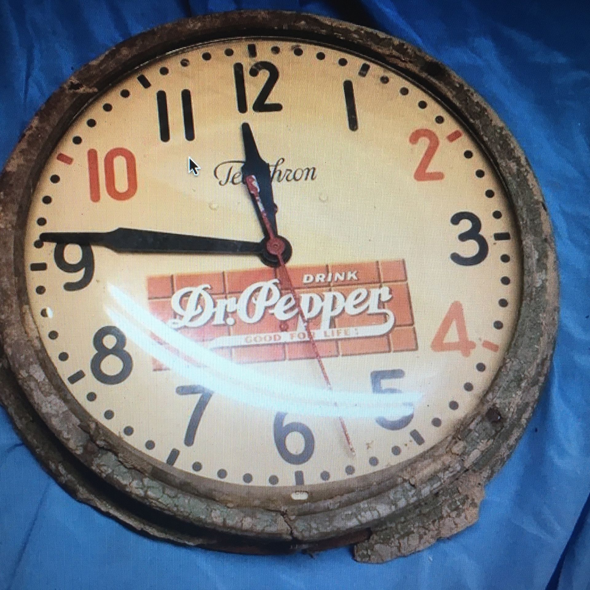 Antique Dr Pepper wall clock for Sale in Wichita, KS - OfferUp