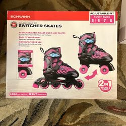 Girls Size 5-8 Schwinn Switcher Skates
