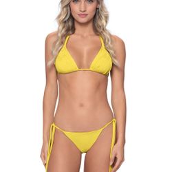 PQ SWIM MILA TRI-MILA TIE BIKINI TOP large