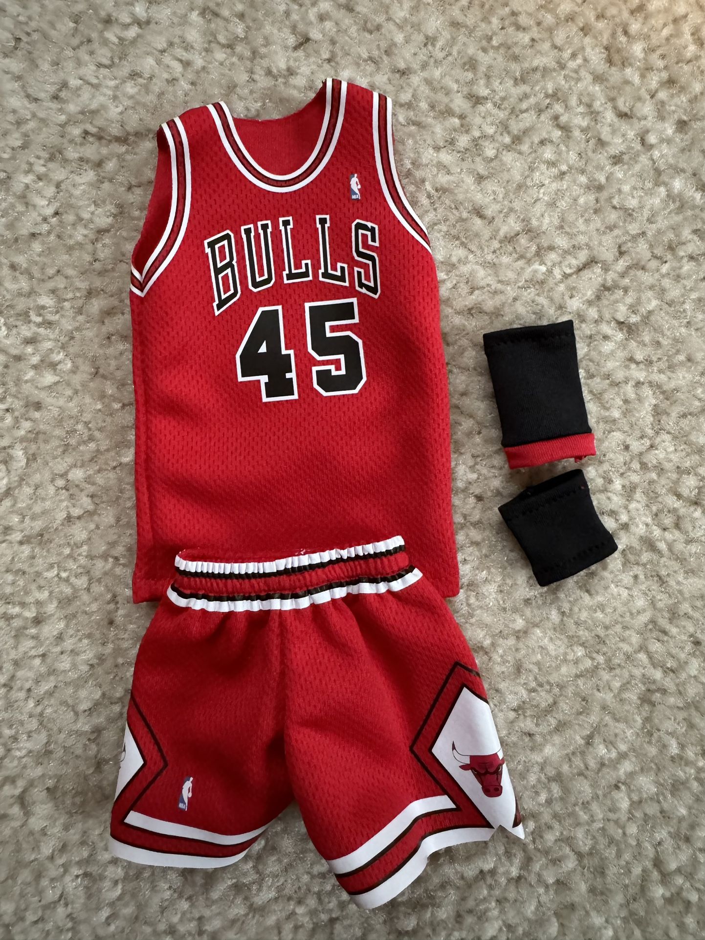 Rare Custom 1/6 Michael Jordan 45 Action figure jersey  fit enterbay Doll Toys