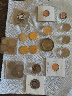 Vintage and newer coins