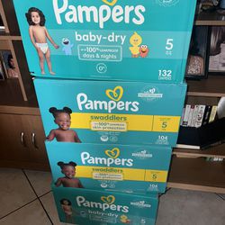 Pampers size 5 