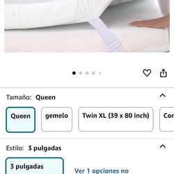 New Mattress Topper 3- inch Gel Memory Foam