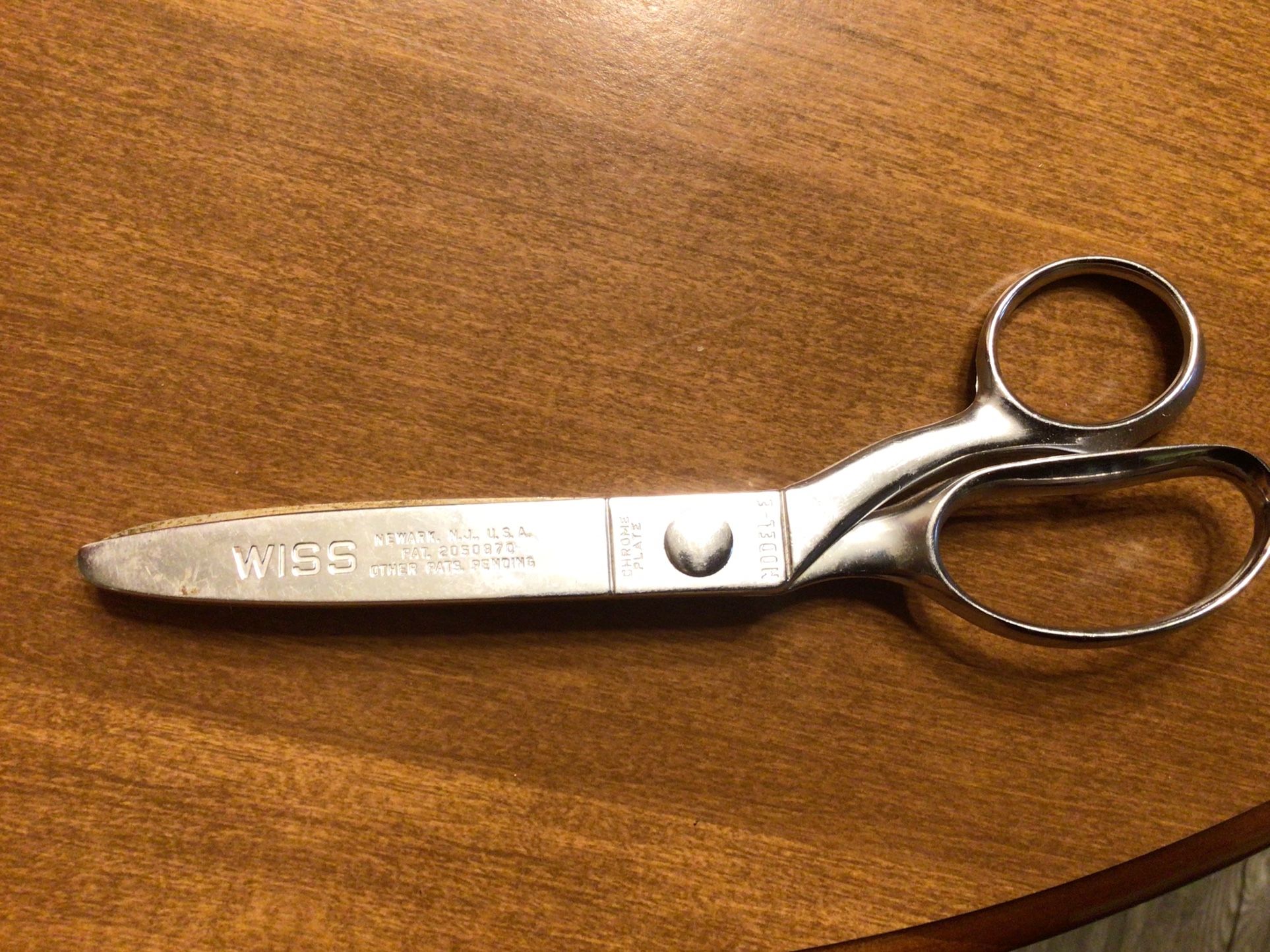 Vintage Wiss Pink Shears Scissors Model-E   Pink-rite 