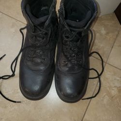 Work Boots Side Zippers Size 7.5M
