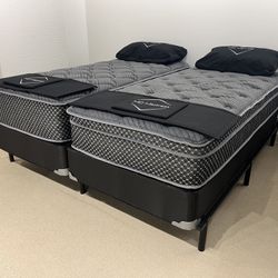 New Queen Size Mattresses In Your Choice Of Firm Or Pillow Top