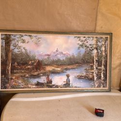 Original Jay Bird Oil Painting