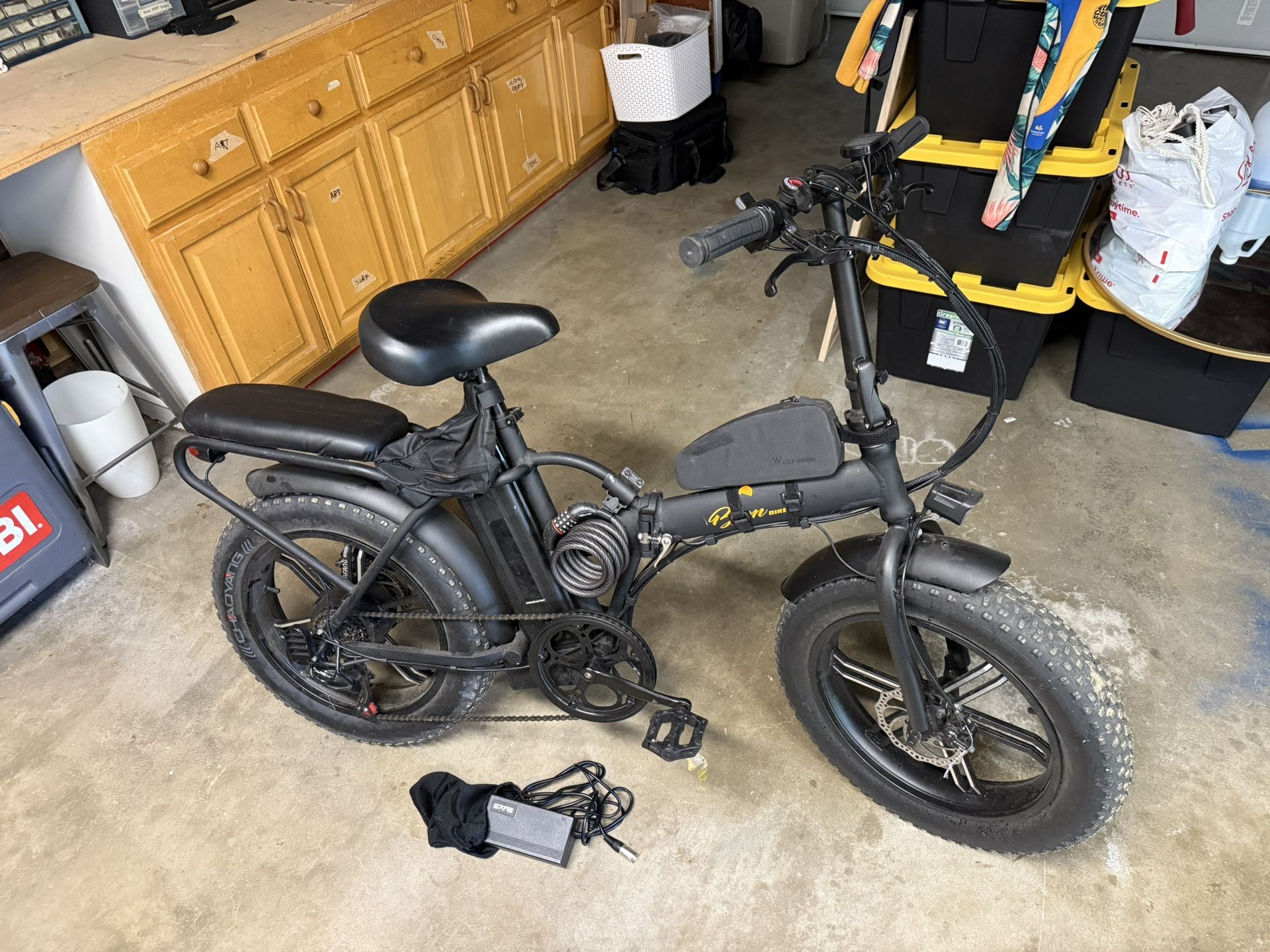 Folding E-Bike BPM Bikes Brand Passenger Seat