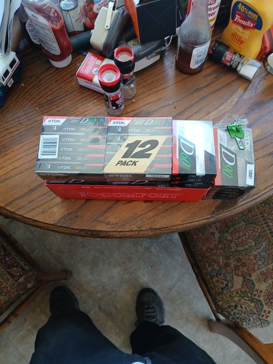 TdkD90 Blank Cassette Tapes