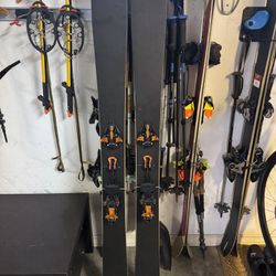 Season Forma Skis With Touring Binding And Skins 