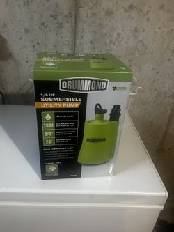 utility pump