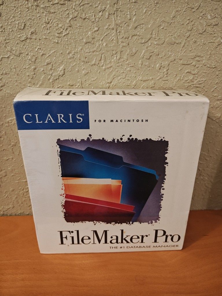 Classic FileMaker Pro 1993 Claris