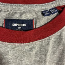 SUPERDRY cropped Baseball T Shirt