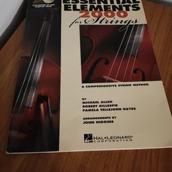 Essential Elements 2000 For Strings 