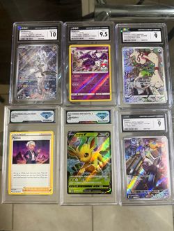 Pokemon graded slabs