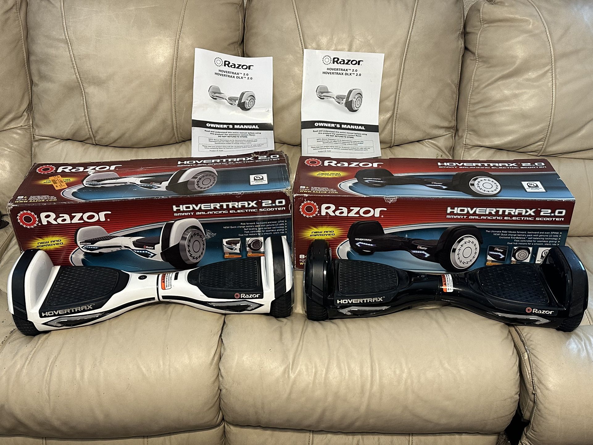 Razor Hovertrax 2.0 Hoverboard *BLACK ONLY* White Sold.