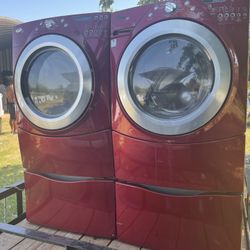 Whirlpool “RED” frontload washer dryer 
