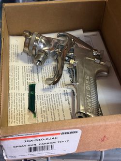New DeVilbiss JGA-510-62AC Spray Gun