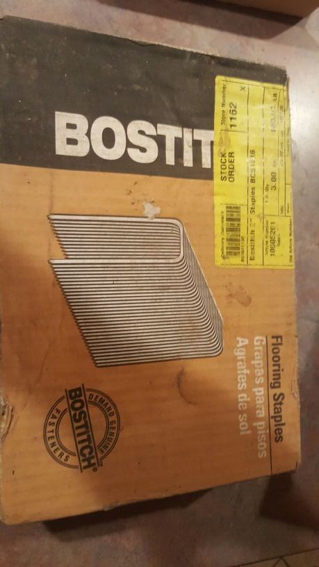 Flooring staples
