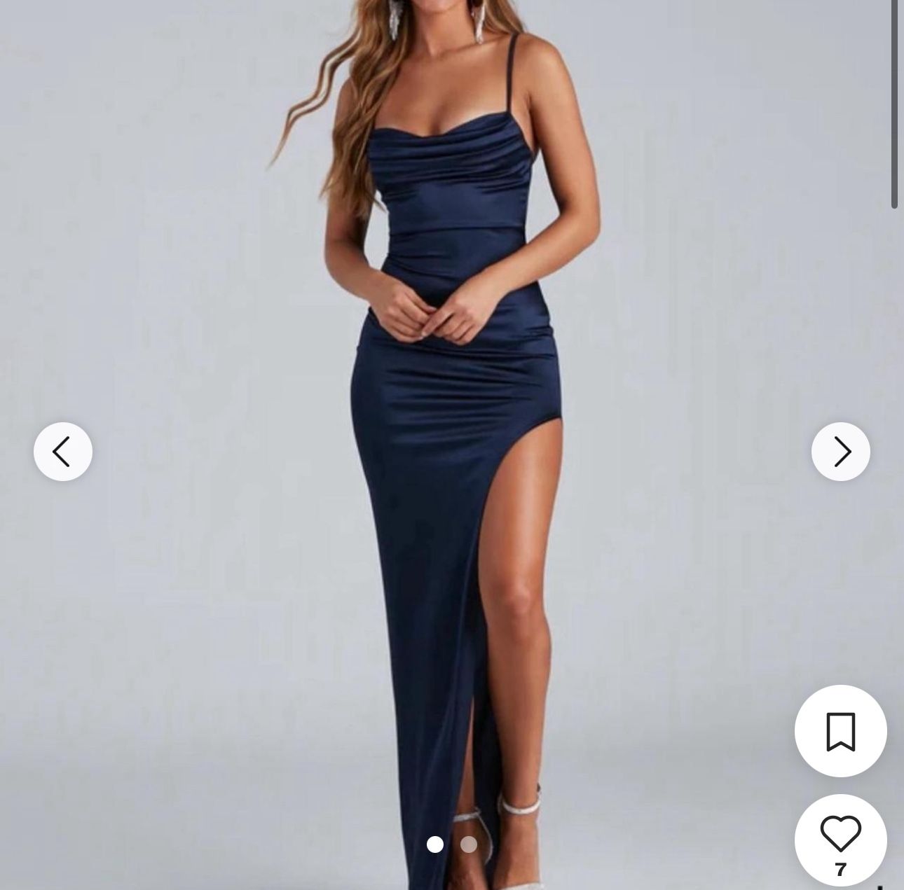 Windsor Navy Dress