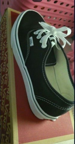 Vans Classic Authentic Shoes Size 6.5 Women's Or Youth (NEW)