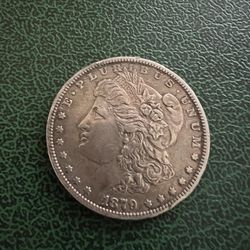 1879 O Morgan Silver Dollar 