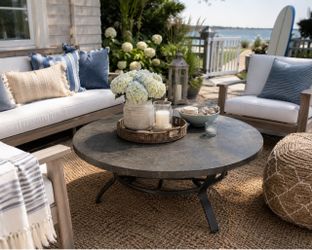 Low patio table