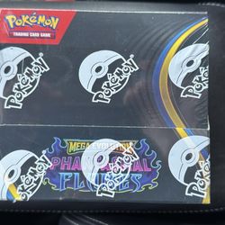 Pokemon Mega Evolutions Phantasmal Flames Enhanced Booster Display Box (Sealed)