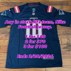 Patriots Drake Maye #10 navy jersey Super Bowl  Not Brady Nacua, Rams, Love, Jacobs