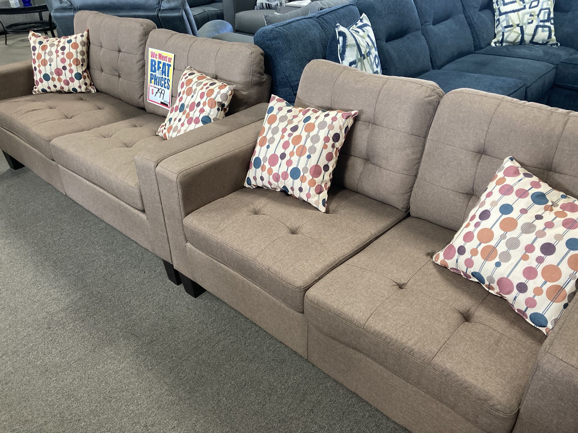 Classy Couch Easy Financing $799