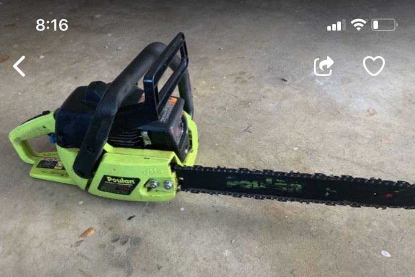 Poulan Chainsaw 2150