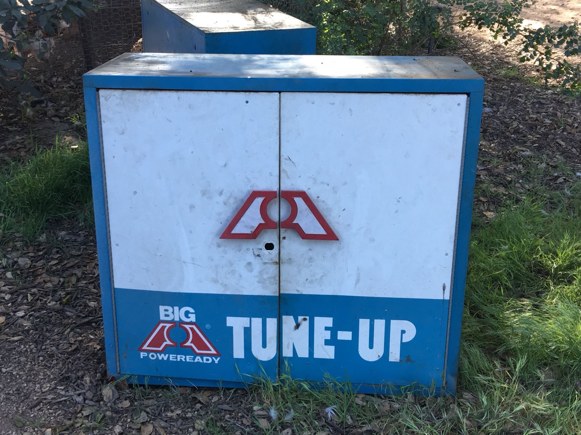 Vintage Collectible Big A Auto Parts Cabinet