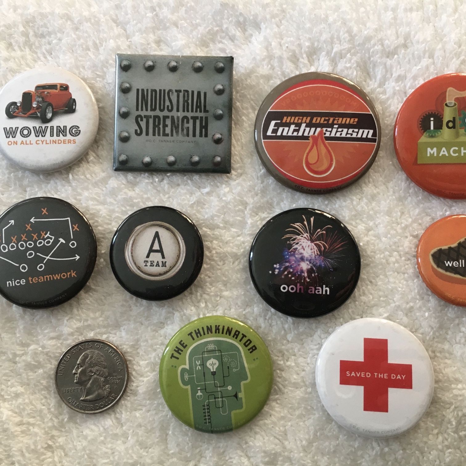 10 Various Collectable Pins. $2