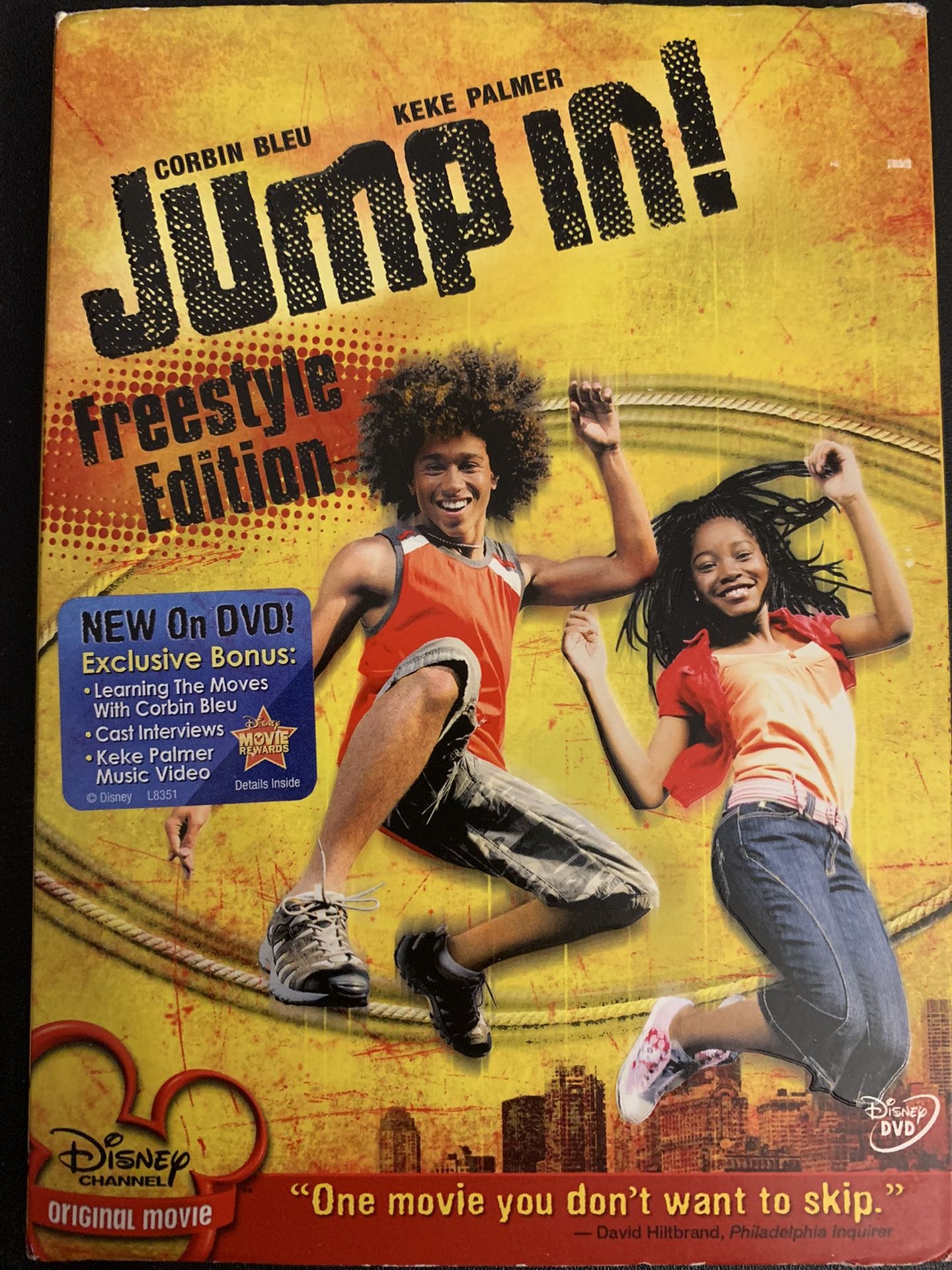 Disney’s JUMP IN! (DVD-2007) NEW! KeKe Palmer + Corbin Bleu!