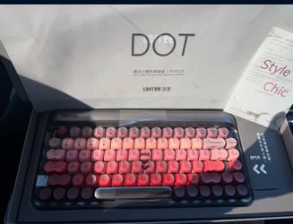 Lofree Triple Mode Mechanical Keyboard Lipstick New