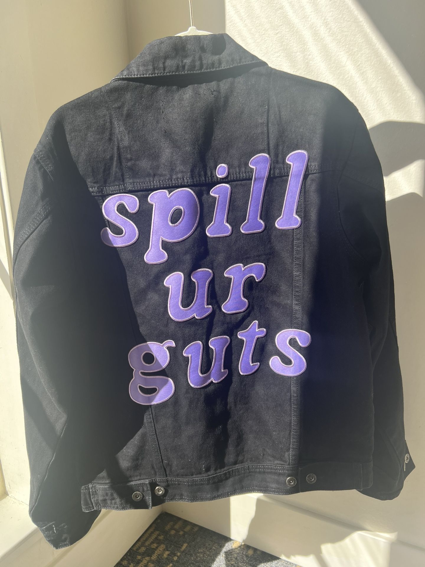Olivia Rodrigo Guts Denim Trucker Jacket Size Medium Official Merch